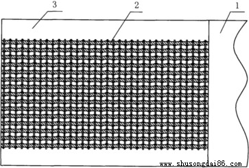 金属网橡胶输送带产品结构图